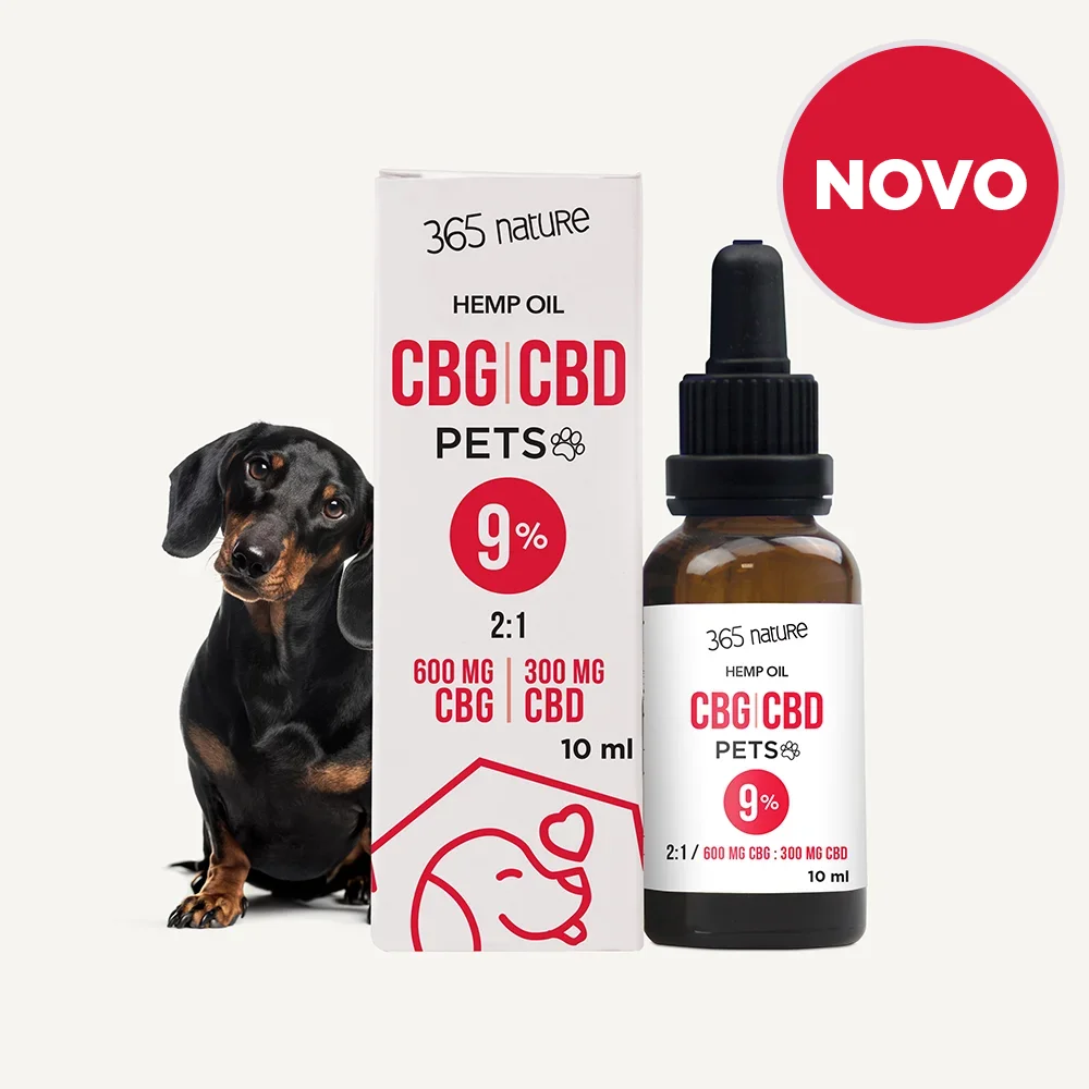 Ulje konoplje za životinje CBG/CBD 9%