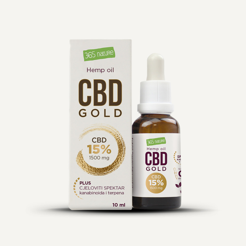 CBD Gold uljne kapi 15%